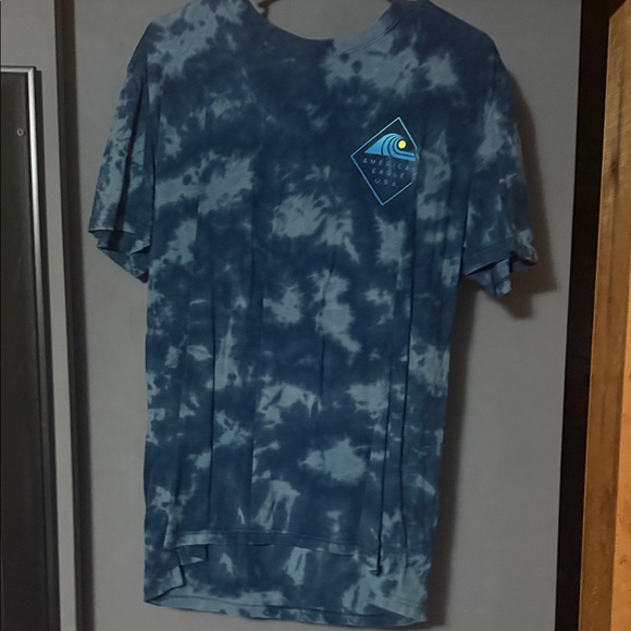 American Eagle Outfitters Other - American Eagle Outfitters Navy Tie-Dye Tee